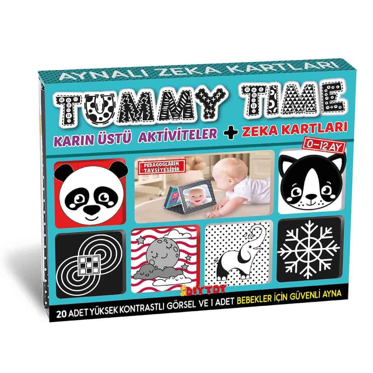 Taba Oyuncak Tummy Time Aynalı Zeka Kartları