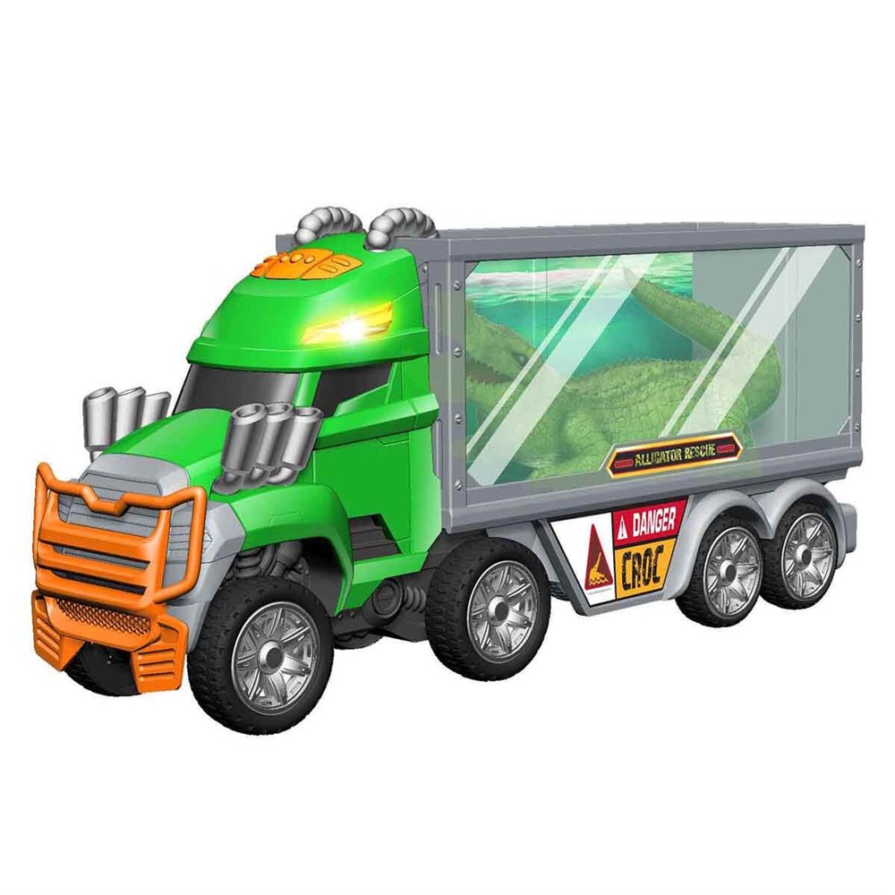Teamsterz Monster Moverz Sesli ve Işıklı Timsah Kurtarma Kamyonu 40 cm 72851