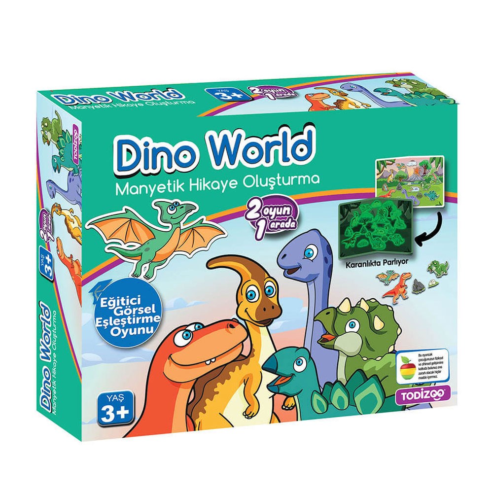 Todizoo Dino World Manyetik Hikaye Oluşturma 83915