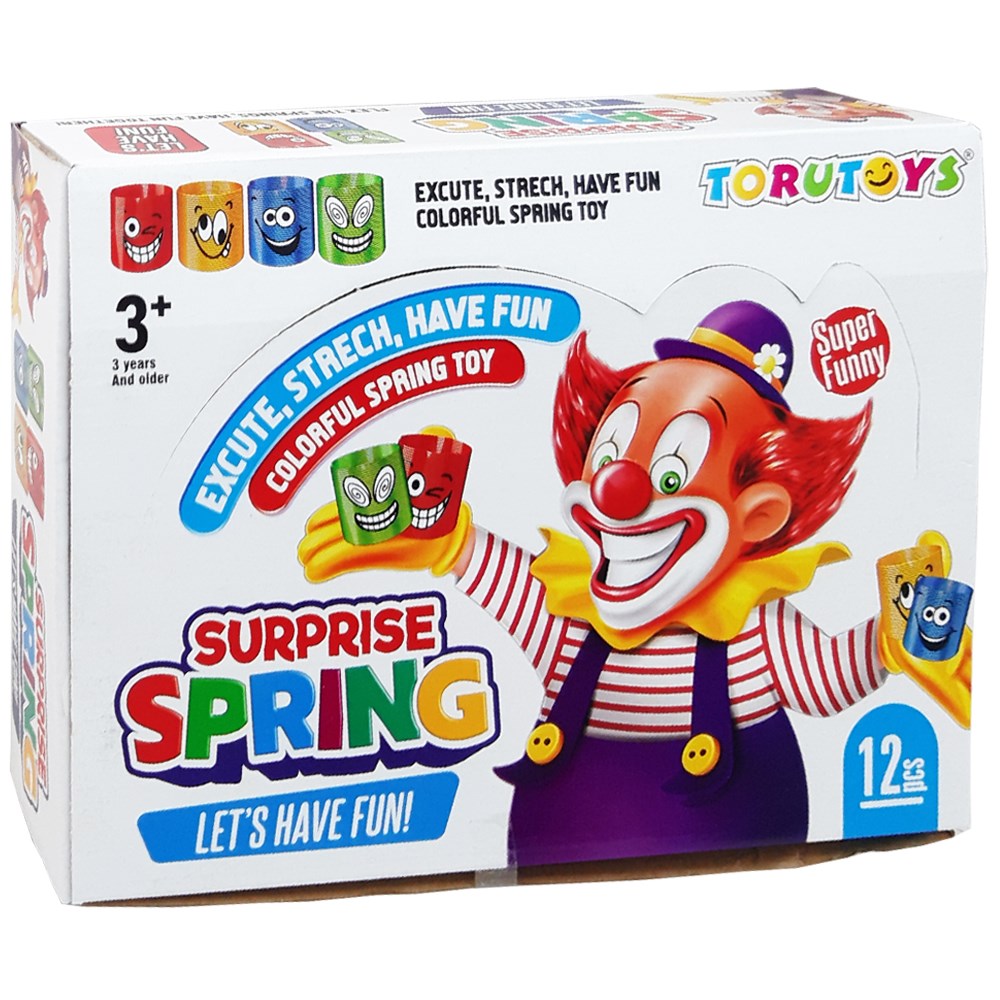 Toru Oyuncak 12 Li Stres Yayı 7170
