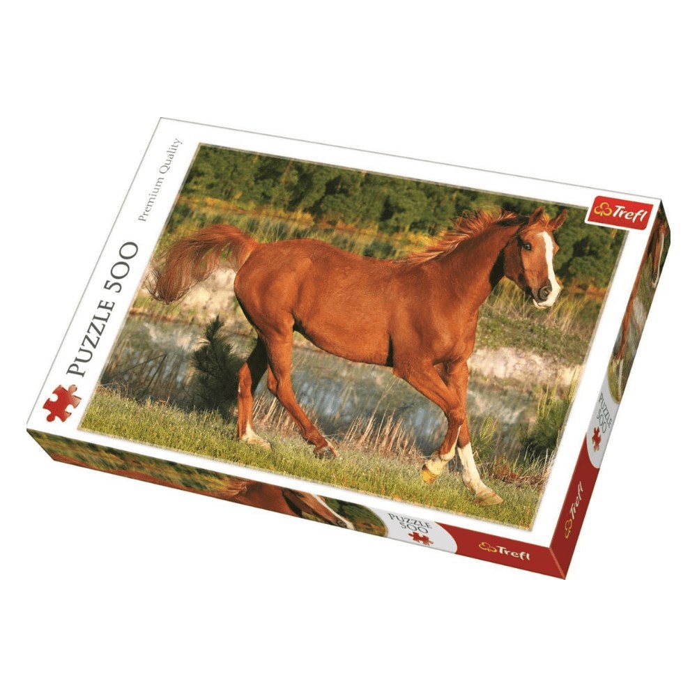 Trefl Puzzle The Beauty Of Gallop 500 Parça