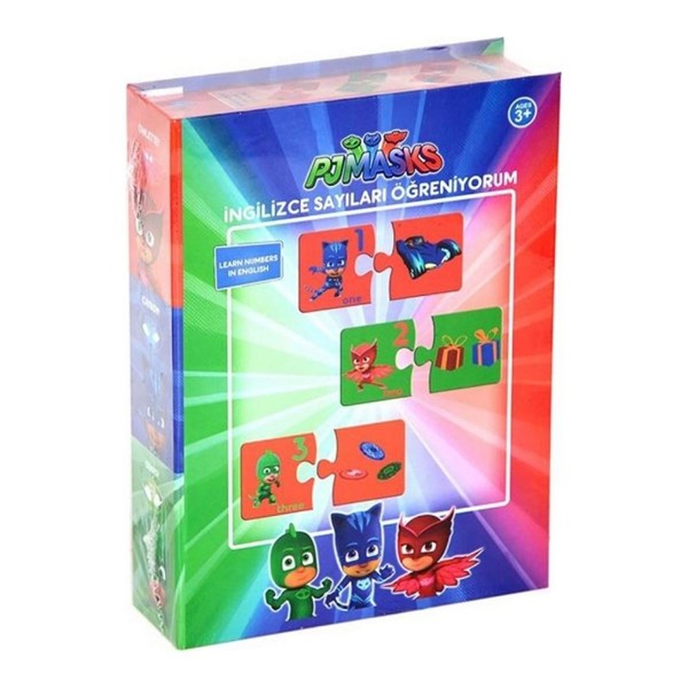 Trio Pj Masks İngilizce Sayıları Öğreniyorum
