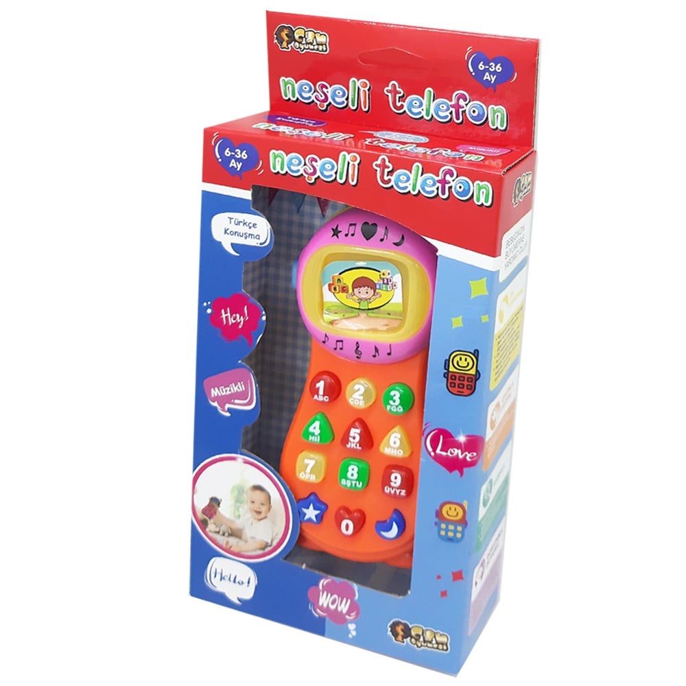 Türkçe Telefon Müzikli 20 Cm CN-253