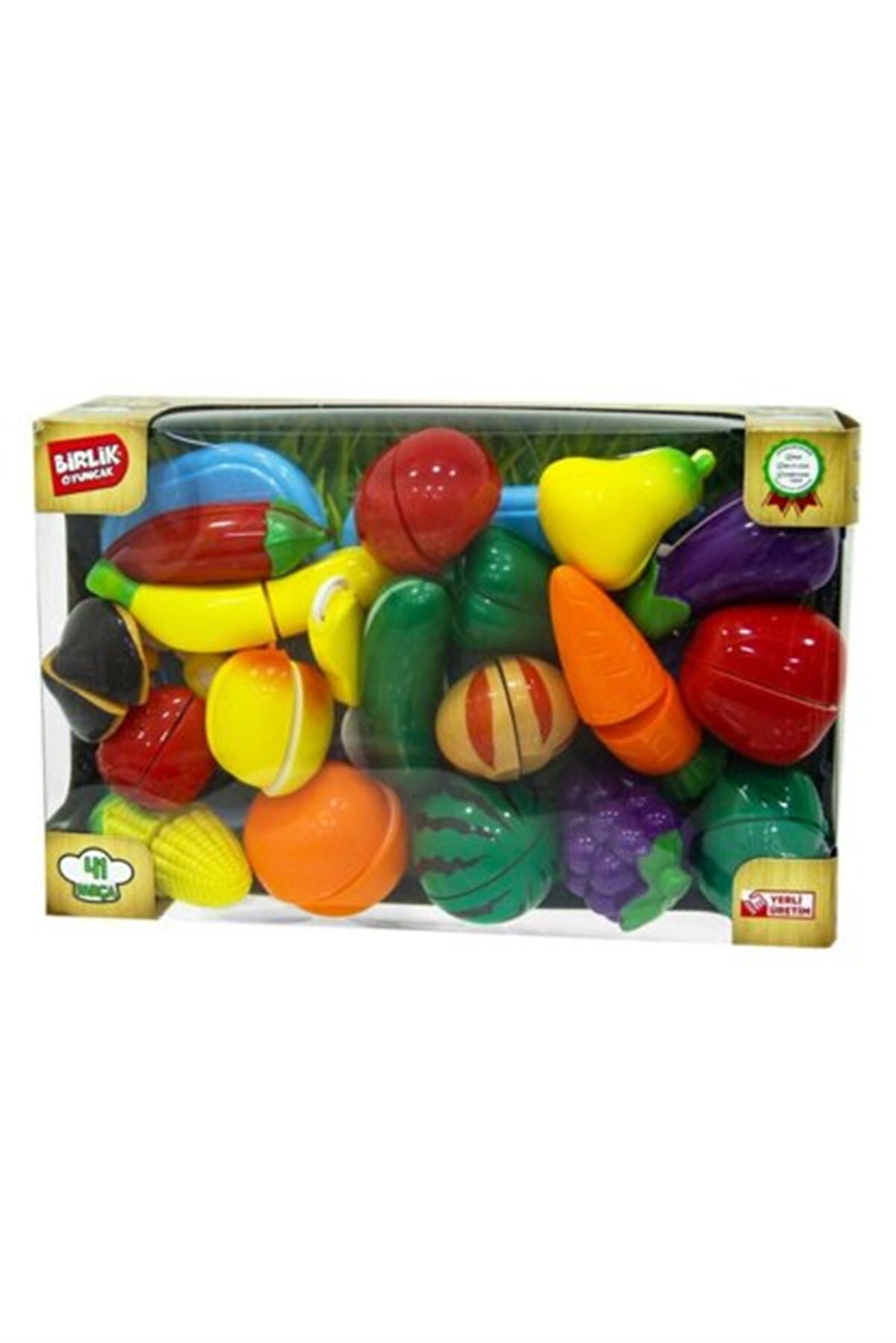 URT007-KUTU-3 41 PCS KESILEBILEN MEYVE&SEBZELER