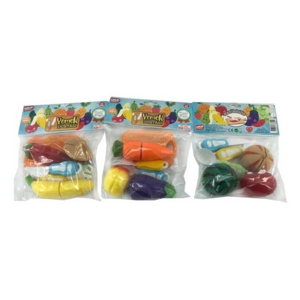 URT007-PVC-1A/B 3 MEYVELI KESILEBILEN SEBZE&MEYVE
