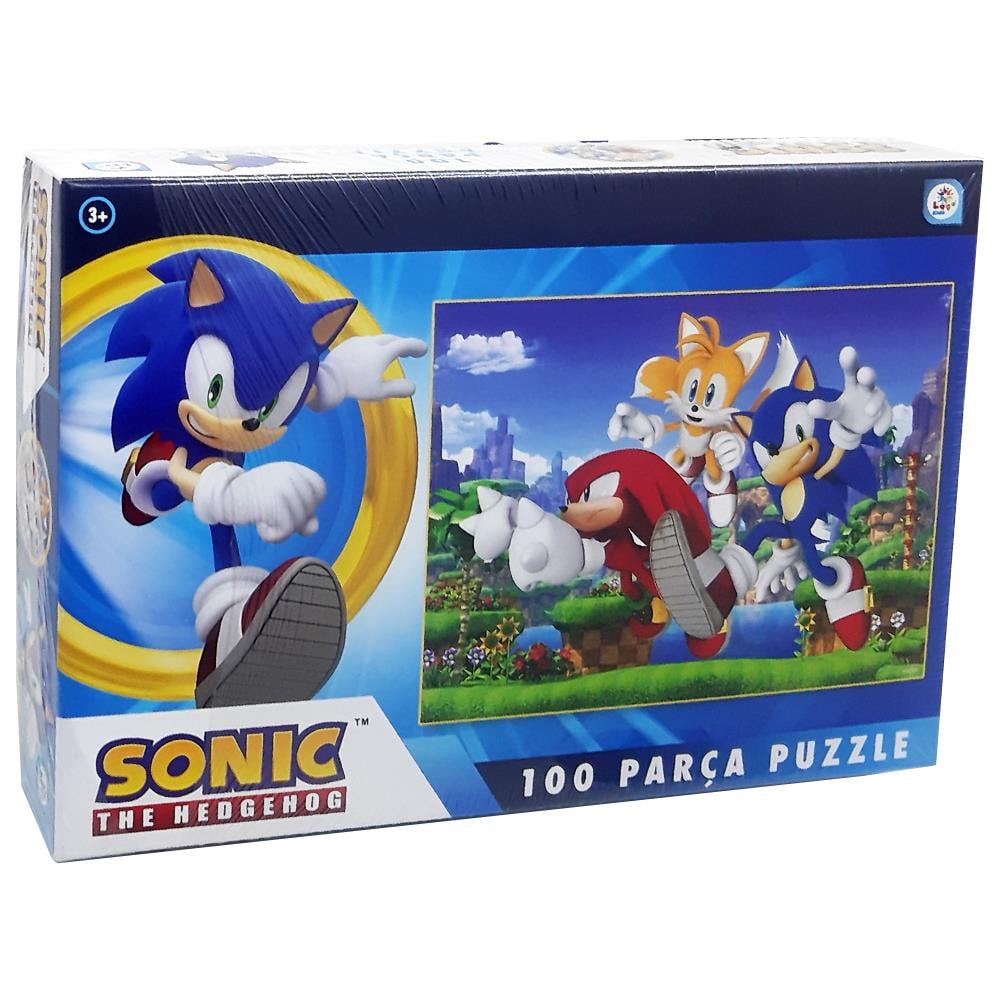 Utku Oyuncak Sonic 100 Parça Puzzle SO0052