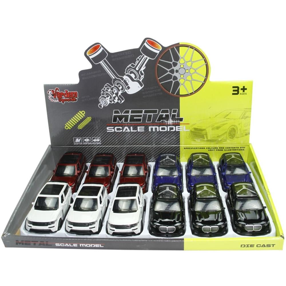 Vardem Oyuncak Çek Bırak 1:36 Metal Ustu Cam Jeep KM-3641C