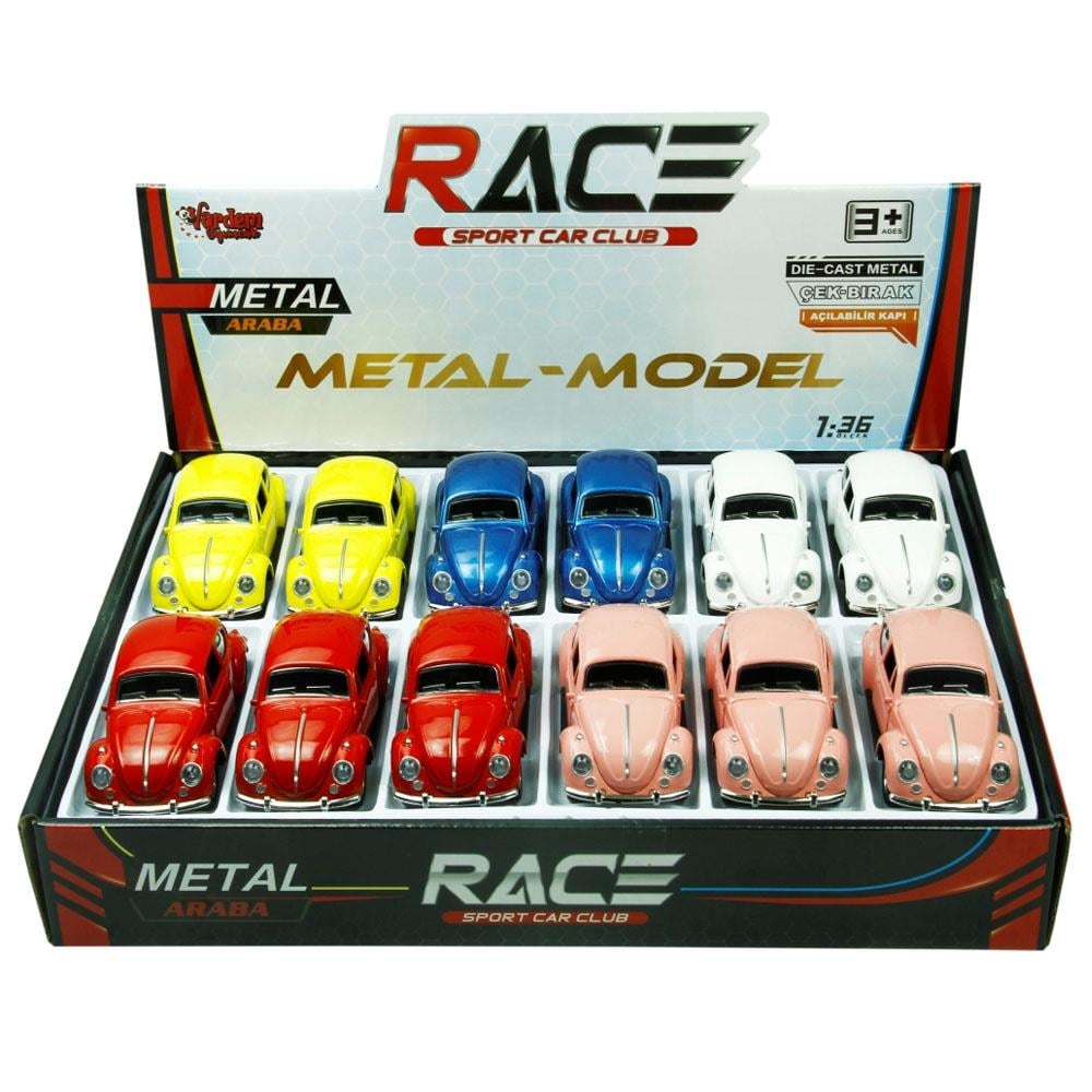 Vardem Oyuncak Çekbırak 1:36 Die Cast Araba TIN-80131-12