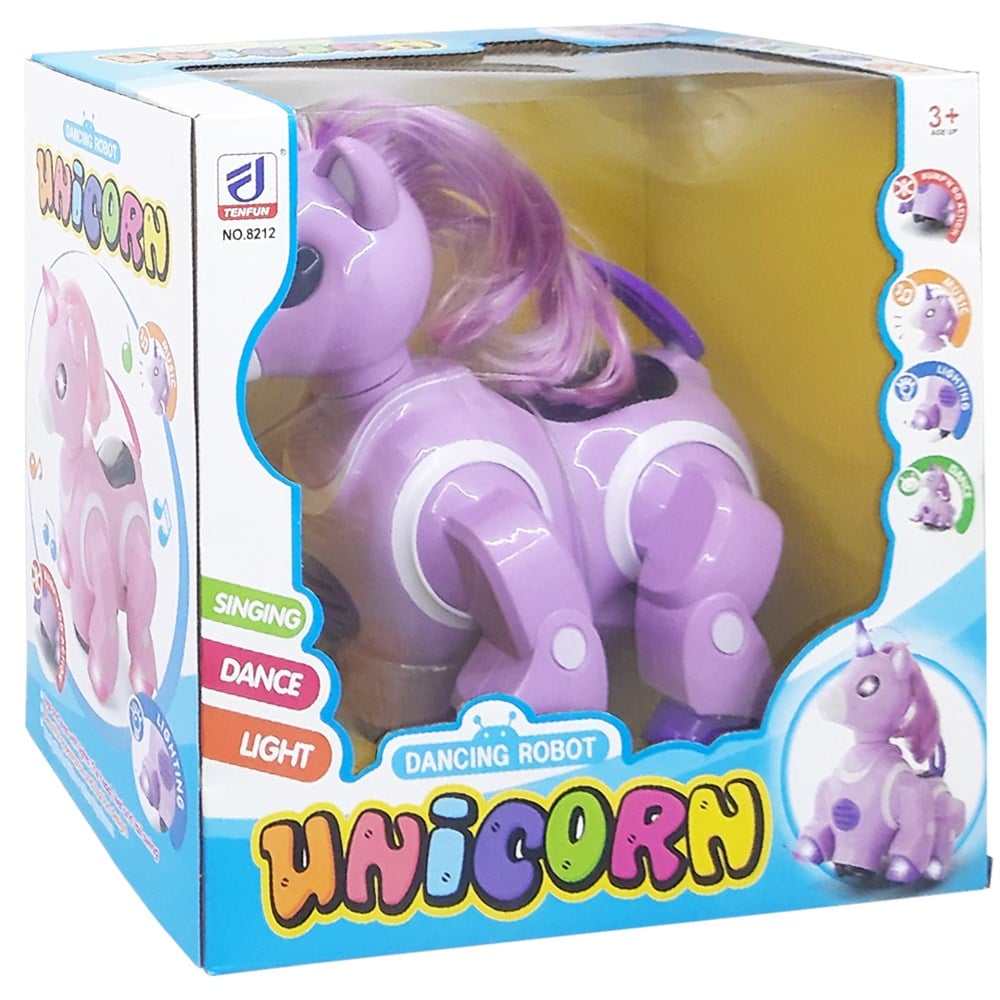 Vardem Oyuncak Işıklı Müzikli Dans Eden Unicorn Robot 8212