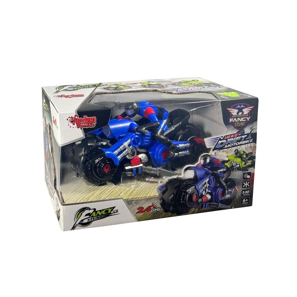 Vardem Oyuncak Uzaktan Kumandalı Full Fonksiyon 2.4G Şarjlı 1:10 Drift Motosiklet HB-MK10A01-02