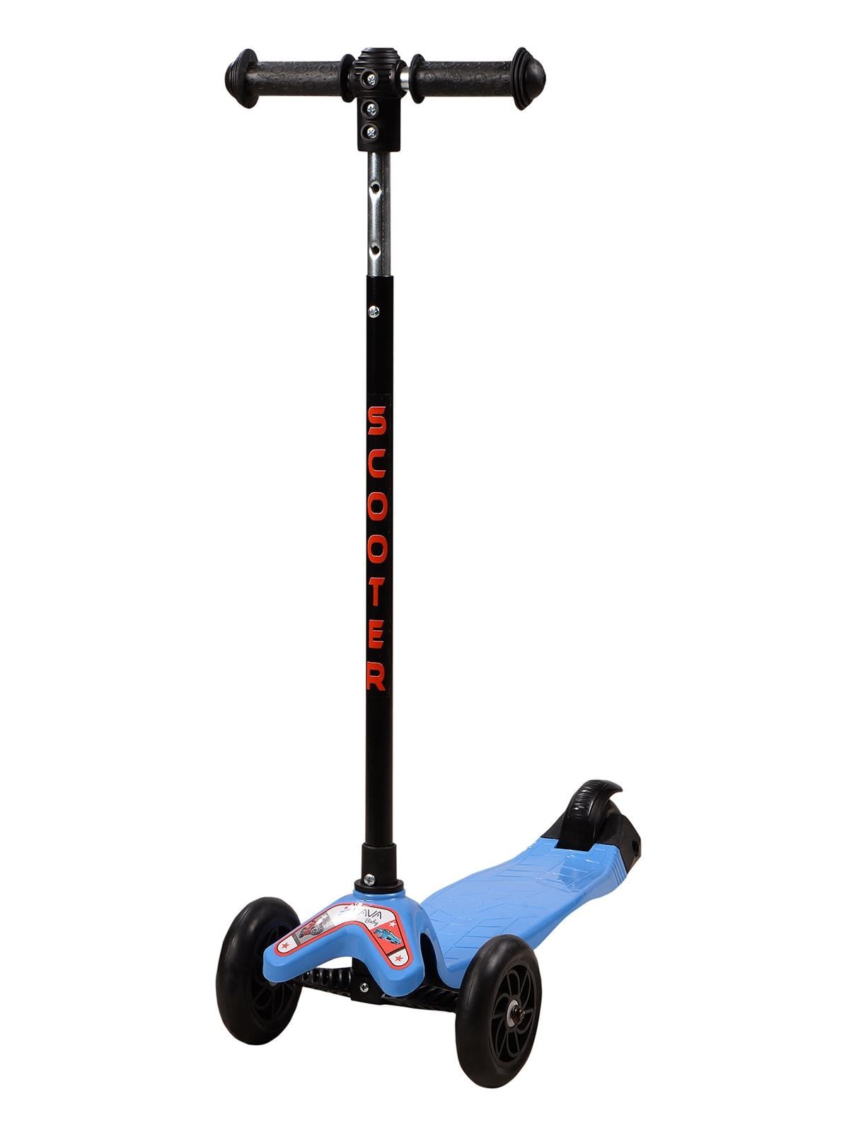 YUKSEKLIK AYARLI 3 TEKER SCOOTER MAVI/PEMBE