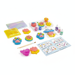 01090138 SUN-PLN-HOBÝ SET SQUISHY BAGS CUTE CREATIONS GAME 6IN1