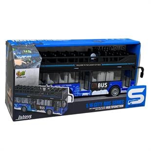 Canali Oyuncak Sürtmeli Işıklı Sesli Otobüs JS122