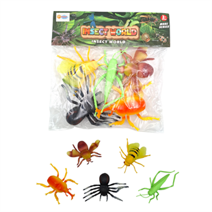 DMN1122-3 PVC'DE KARISIK BOCEKLER