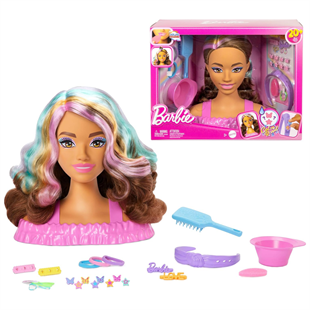 JFG82 BARBIE SAC TASARIMI BUSTU - KAHVERENGI SACLI
