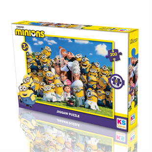 MO113 MINIONS 200 PARCA LISANSLI PUZZLE