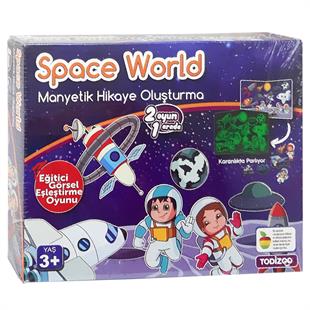 Samatlı Oyuncak Space World Manyetik Hikaye Oluşturma 83918