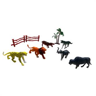 Samatlı Oyuncak Vahşi Doğa Hayvanları JCF-286