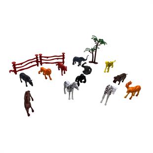 Samatlı Oyuncak Vahşi Doğa Hayvanları JCF-285