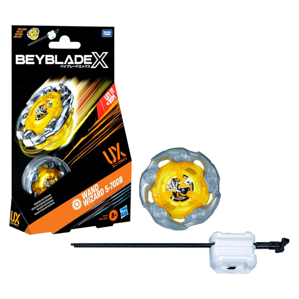 Giochi Beyblade X Wand Wizard 5-70DB UX Başlangıç ​​Paketi Seti
