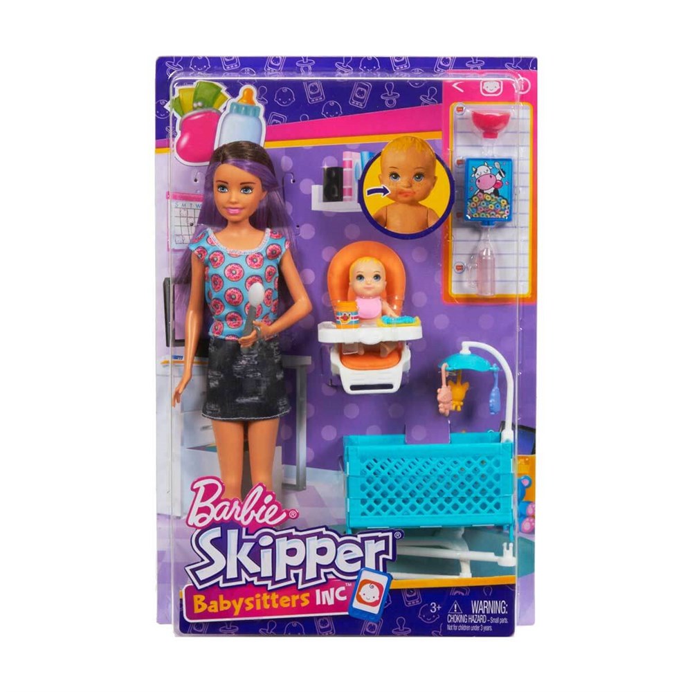 Barbie Bebek Bakıcılığı Oyun Seti Toptan Oyuncak Fiyatı | Samatlı Online B2B