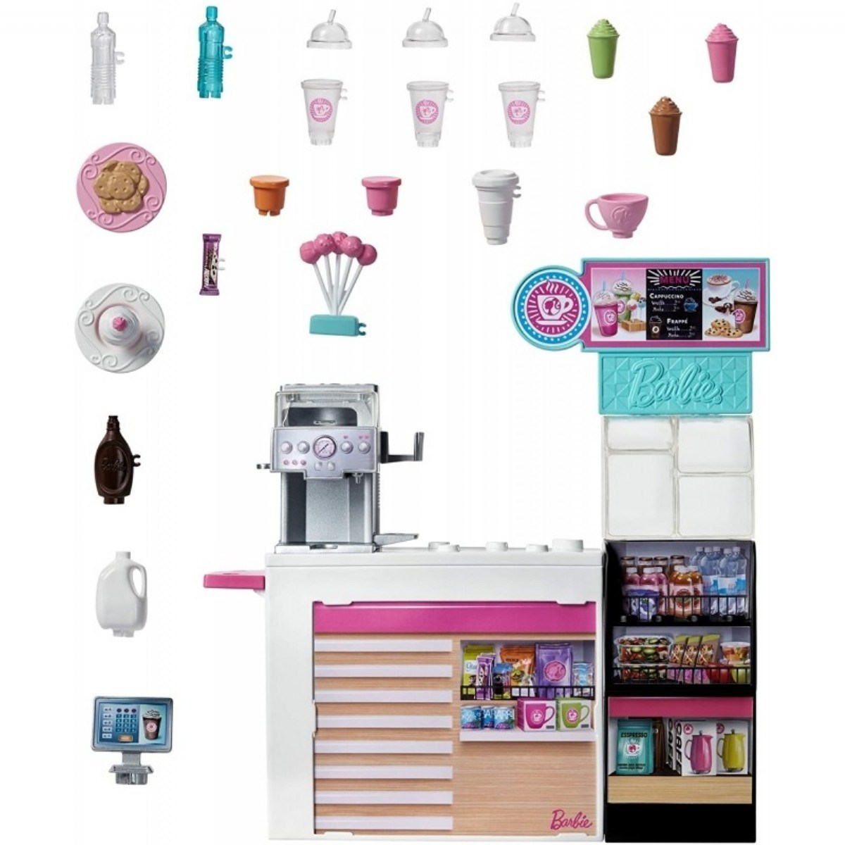 Barbie Kahve Dükkanı Oyun Seti GMW03 Toptan Oyuncak Fiyatı | Samatlı Online  B2B