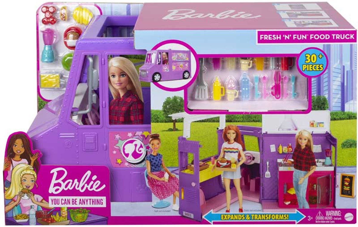 Barbie'nin Yemek Arabası Oyun Seti GMW07 Toptan Oyuncak Fiyatı | Samatlı  Online B2B