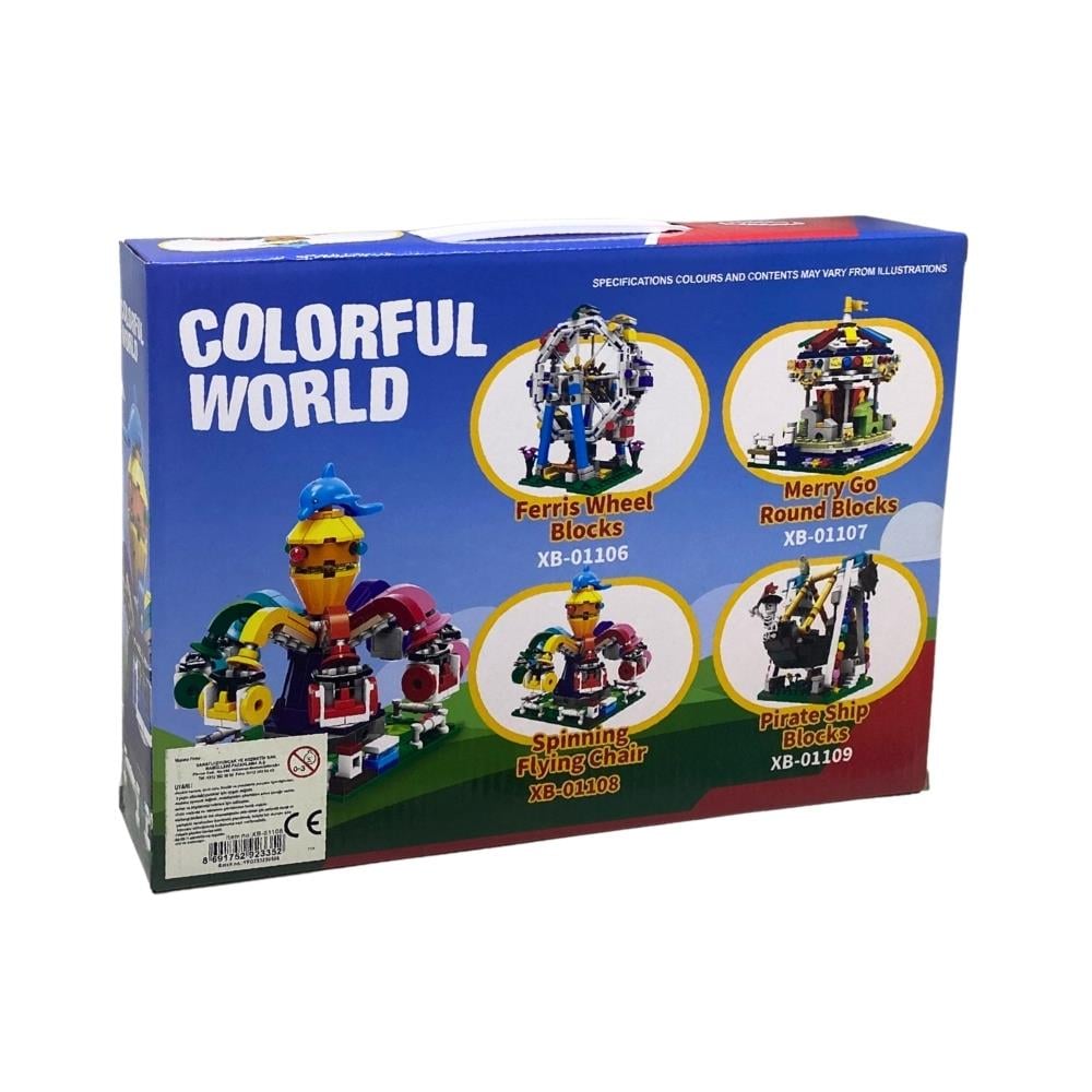 Samatlı Oyuncak Lunapak Ahtapot Eğitici Blok Yapım Seti 350 Parça