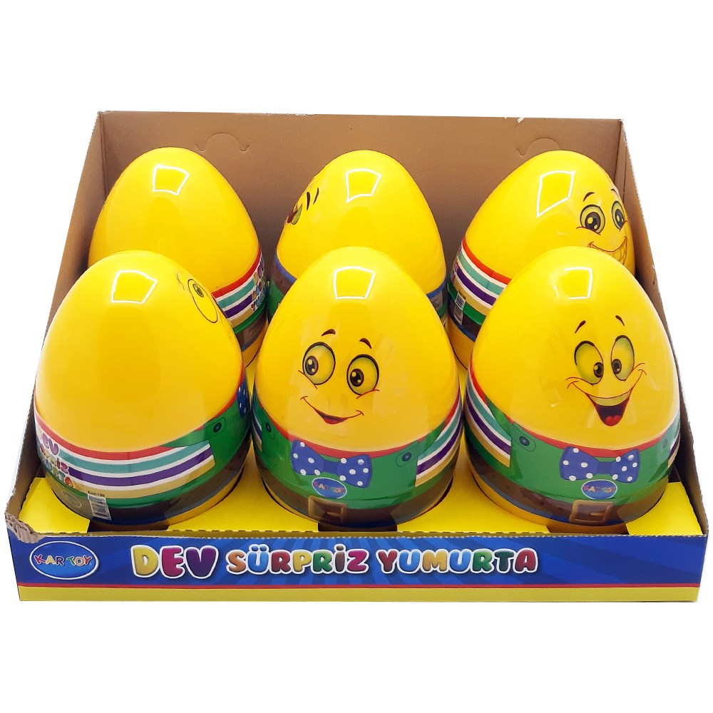 Karakuş Oyuncak Sarı Topi Toplu Dev Sürpriz Yumurta 199 Toptan Oyuncak  Fiyatı | Samatlı Online B2B