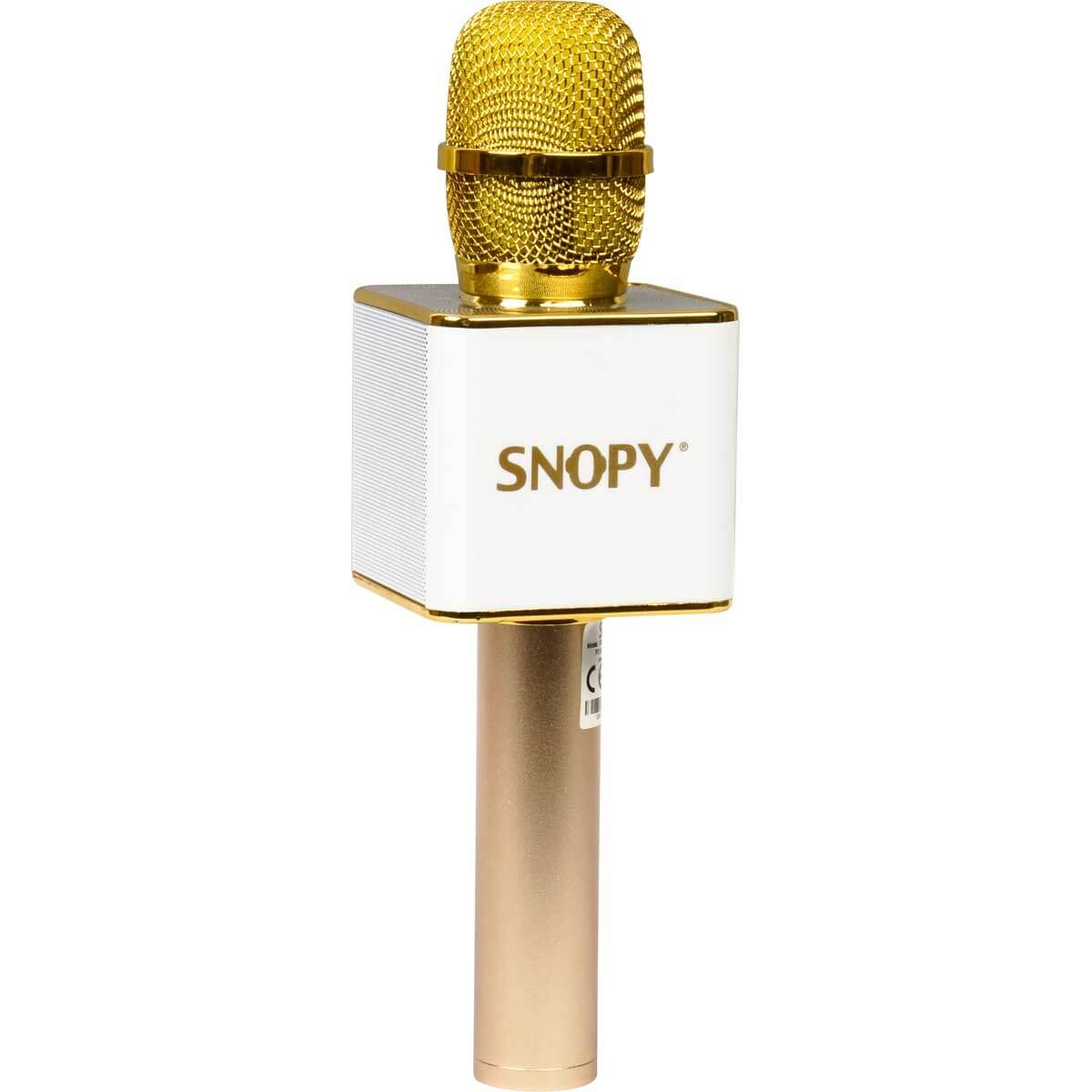 Snopy SKR-02M Beyaz Karaoke Mikrofon