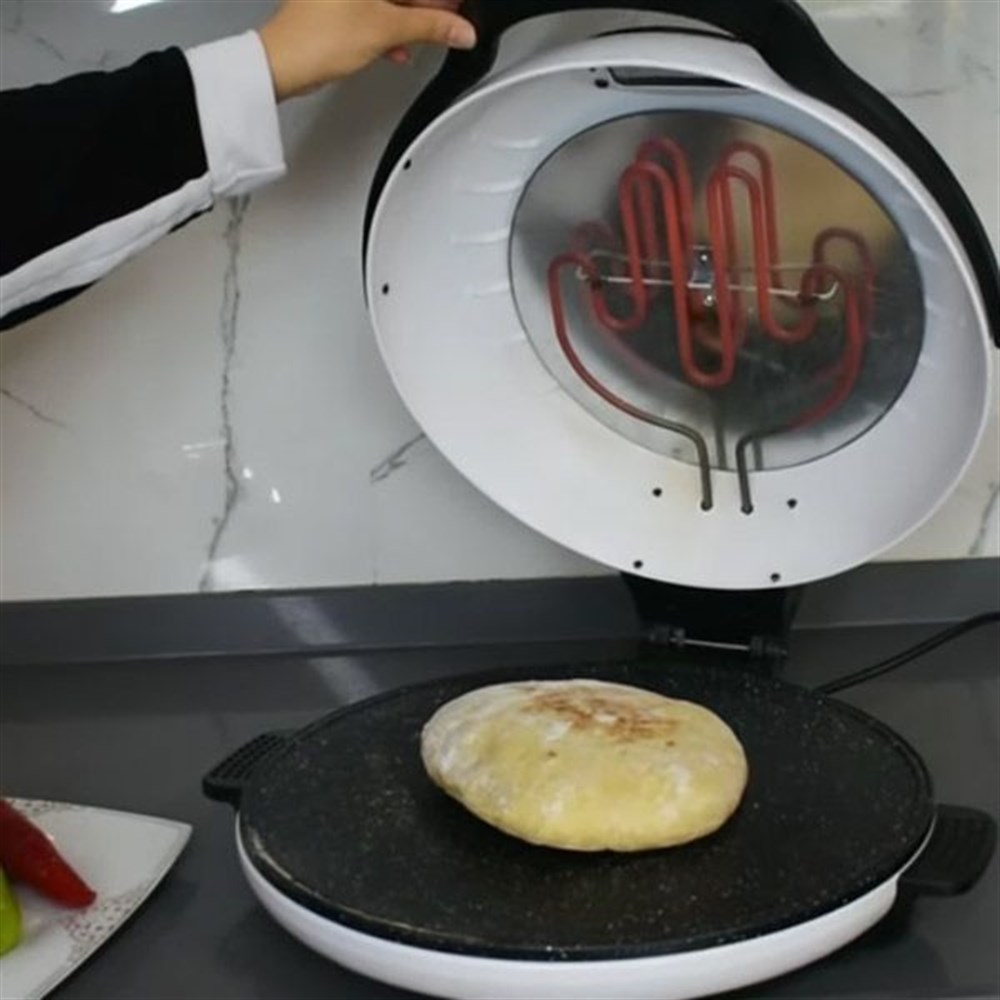Tandırım Elektrikli Pizza Lahmacun Ekmek Yapma Makinesi Kırmızı