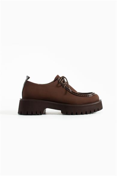 Kadın Yüksek Taban Loafer Arden - Kahverengi