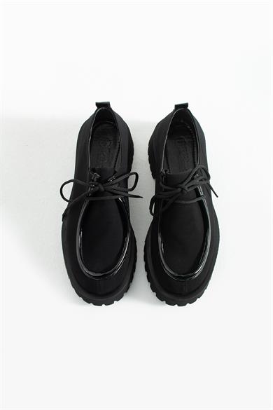 Kadın Yüksek Taban Loafer Arden - Siyah