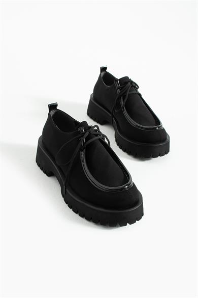 Kadın Yüksek Taban Loafer Arden - Siyah
