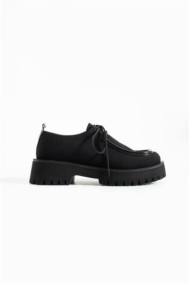 Kadın Yüksek Taban Loafer Arden - Siyah