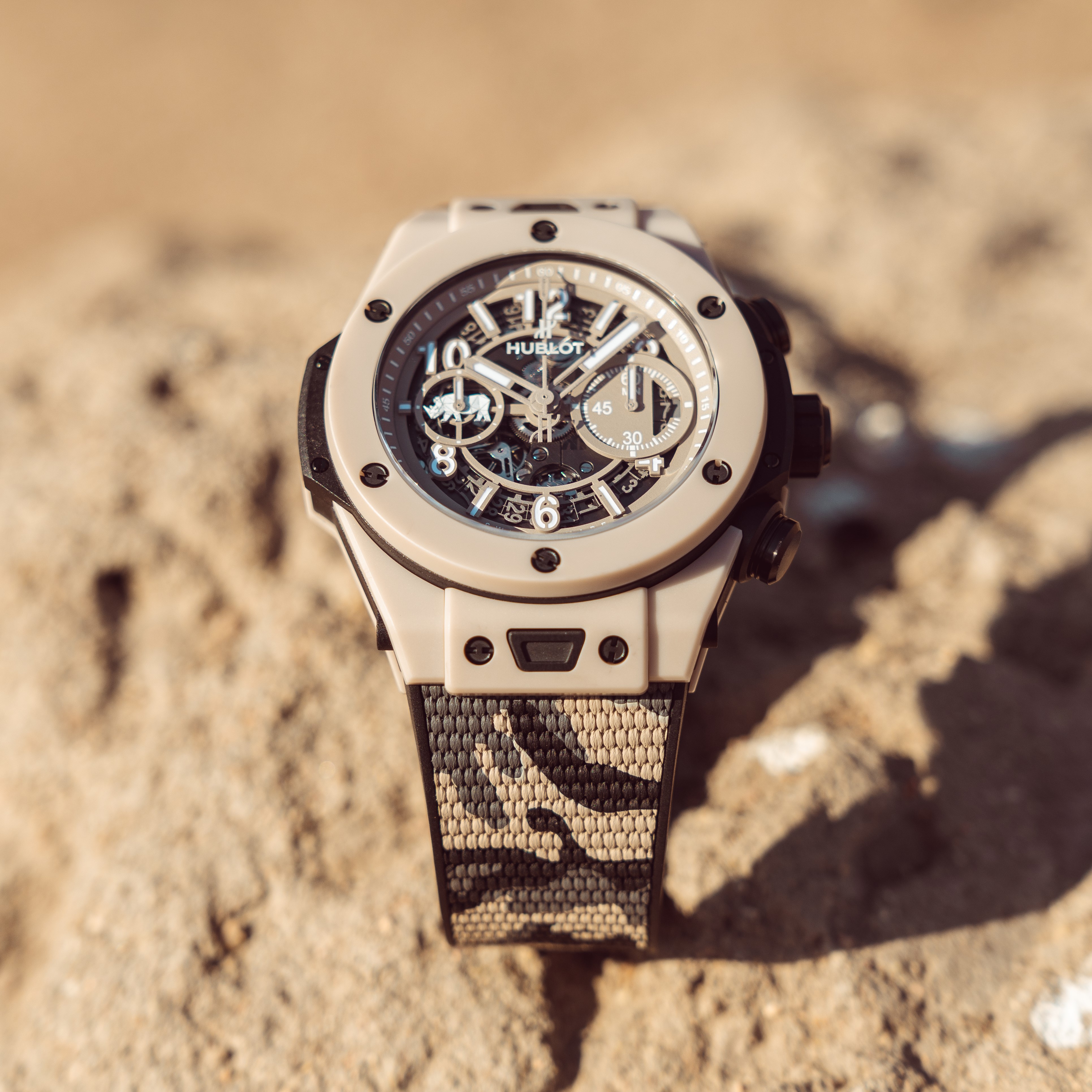 ACT WITH HUBLOT TO CONSERVE RHINOCEROSES, A BIODIVERSITY EMERGENCY