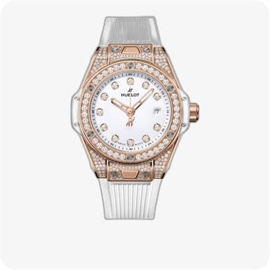 Hublot Big Bang One Click King Gold White Pavé