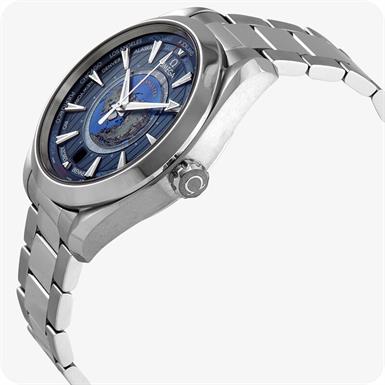 Omega Seamaster AQUA TERRA 150M CO-AXIAL MASTER CHRONOMETER GMT WORLDTIMER