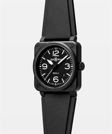 Bell & Ross Instruments BR 03 AUTO BLACK MATTE CERAMIC