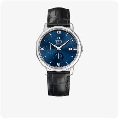 Omega De Ville PRESTIGE CO‑AXIAL CHRONOMETER POWER RESERVE 39.5 MM