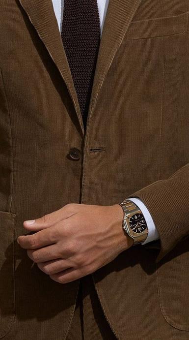 Bell & Ross Urban Auto Black Steel & Gold