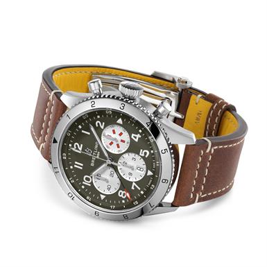 Breitling CLASSIC AVI SUPER B04 CHRONOGRAPH GMT 46 CURTISS WARHAWK
