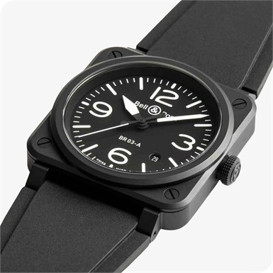 Bell & Ross Instruments BR 03 AUTO BLACK MATTE CERAMIC