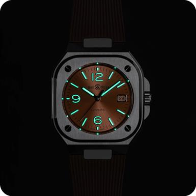 Bell & Ross Urban BR 05 Auto Brown Steel