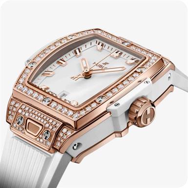 Hublot Spirit of Big Bang King Gold White Pavé