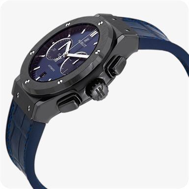 Hublot Classic Fusion Ceramic Blue Chronograph