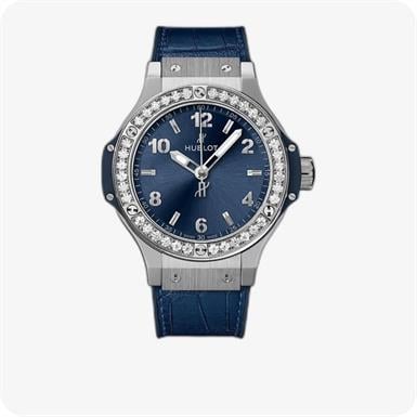 Hublot Big Bang Steel Blue Diamonds