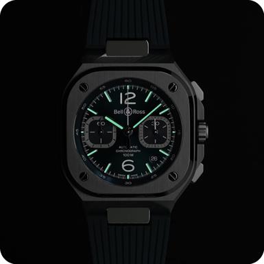 Bell & Ross Urban Br 05 Chrono Blue Steel