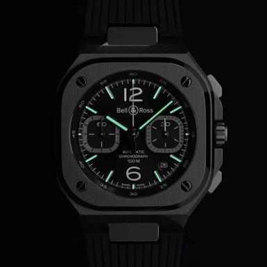 Bell & Ross Urban Br 05 Chrono Black Steel