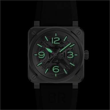 Bell & Ross Instruments BR-03 SKELETON STEEL